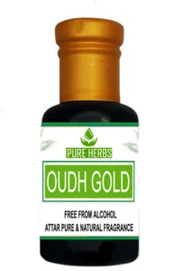 Pure Herbs Oudh Gold Attar Pure & Natural Fragrance - Picture 1 of 56
