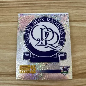 Rare Merlin Premier League 95 1995 Sticker QPR Badge #386 - Picture 1 of 2