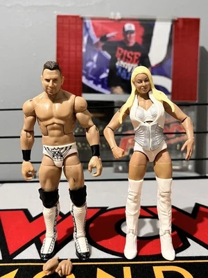 The Miz WWE Elite Maryse Mattel Wrestling Figure Mizanin Miz Mrs Awesome Couple - Image 1 of 4