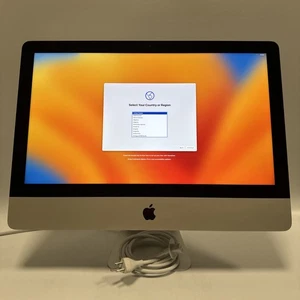 iMac 21.5" 2017 Intel i5-7500 3.40GHz  8GB RAM 1TB HDD 32GB SSD MacOS Ventura - Picture 1 of 12