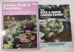 Rock & Water Garden Expert Book Garden Pools & Fountains Book - Imagen 1 de 6