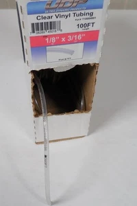 UDP Clear Vinyl Tubing 1/8" ID x 3/16" OD, Ultra Dynamic Products - Per 5 Feet - Picture 1 of 3