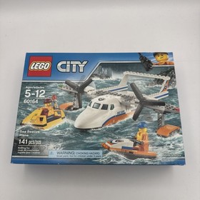 Lego 60164 - LEGO City Coast Guard Sea Rescue Plane - 141 pcs - Sealed NIB