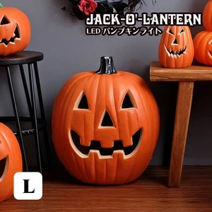 LED Pumpkin Light Jack O Lantern Halloween Decor 38cm Large Used - Picture 1 of 10