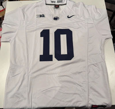 Penn State Nitty Lions Nicholas Singleton Football Jersey White Stitched - Image 1 of 4