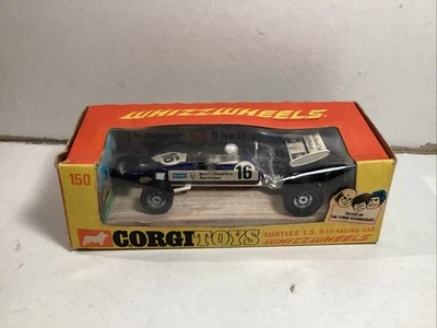 Corgi Whizzwheels 150 Surtees TS9 F1 Race Car In Original Box 1972 - Image 1 of 4