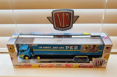 M2 Machines PEZ 1964 Ford C-950 & 1965 Ford Econoline Delivery Van S24 17-09 - Image 1 of 4