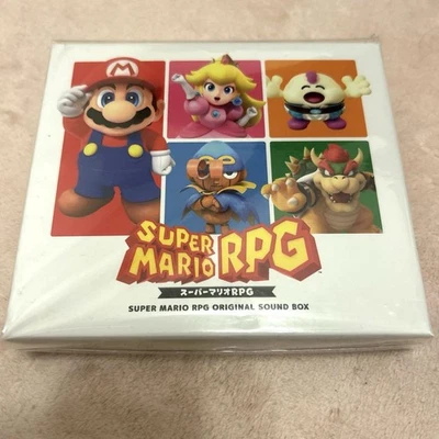 4CD Super Mario RPG Original Sound Box SQEX-11154~7 2025 Yoko Japan Shimomura 58 - Image 1 of 2