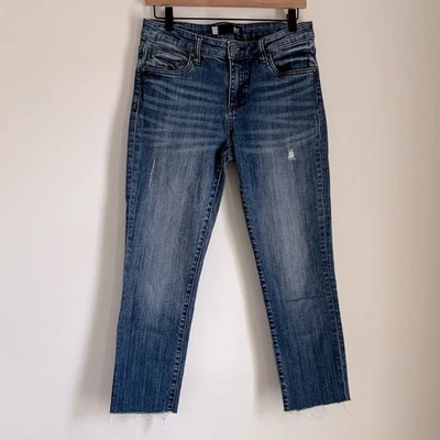 Kut From The Kloth Catherine Mid Rise Boyfriend Jean Size 4 - Image 1 of 4