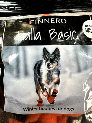 Finnero Pequeño Cachorro Mascota Perro Polar Botas Invierno Botín Calcetines Exterior Protección Foto 1 de 4