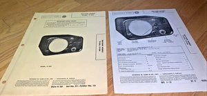 1949 PhOTOFACT Folder - TELE-TONE MODEL TV250, TV-254 Television - Bild 1 von 7