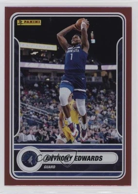 2023-24 Panini Sticker & Card Collection Pink /25 Anthony Edwards #39 - Image 1 of 2