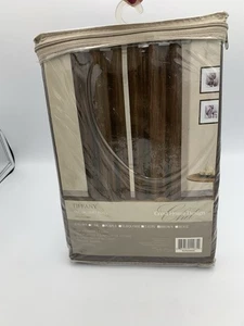 Panel Cortina CREST HOME DESIGN Ventana Tiffany Un Ojal 54"x84" Marrón - Imagen 1 de 2