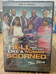 TYLER PERRY HELL HATH NO FURY LIKE A WOMEN SCORNED The PLAY DVD + DIGITAL Sealed - Imagen 1 de 12