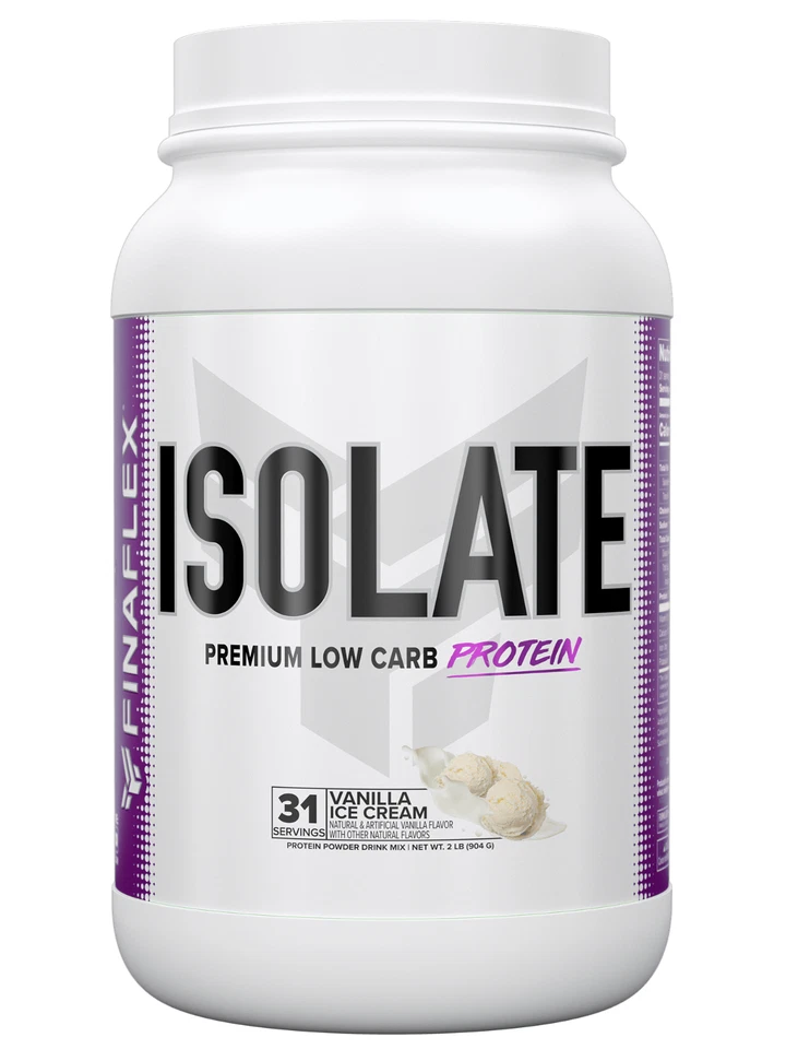 Proteína aislada FinaFlex baja en carbohidratos cero azúcar en polvo elige sabor 30 porciones Foto 1 de 1