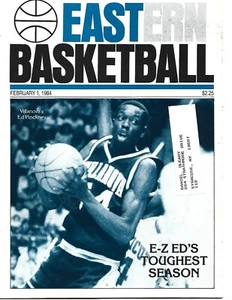 FEBRUARY 1984 EASTERN BASKETBALL MAGAZINE VILLANOVA ED PINKNEY MICHAEL JORDAN - Picture 1 of 1