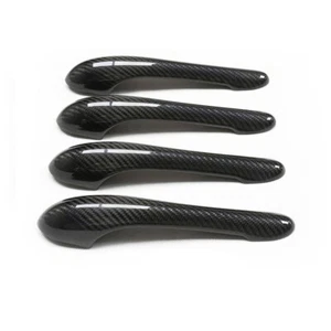 DRY Carbon Fiber Exterior Door Handle Cover Trim For Maserati Quattroporte 04-11 - Picture 1 of 5
