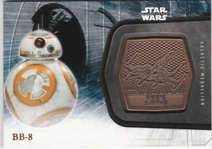 2017 Star Wars The Force Awakens BB-8 Galactic Medallion Poe's X-Wing 27 - Picture 1 of 1