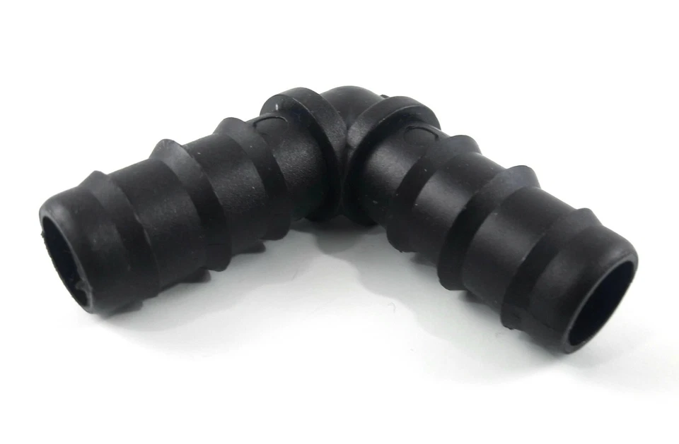 BRADAS Raccordo tubo gocciolante "angolo" irrigazione 16mm irrigazione a goccia 100 pz