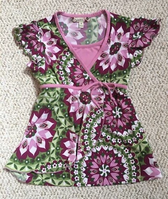 Speechless Girl Floral Blouse Size M 95% Polyester 5% Spandex - Image 1 of 3