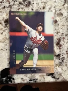 1997 DONRUSS MLB CARD ATLANTA BRAVES GREG MADDUX #7 - Picture 1 of 1