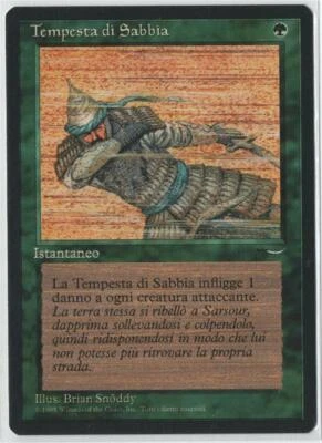 Sandstorm  Error FISH EYE  Mint  Arabian Nights Italian FBB  MTG - Aliz - Image 1 of 3