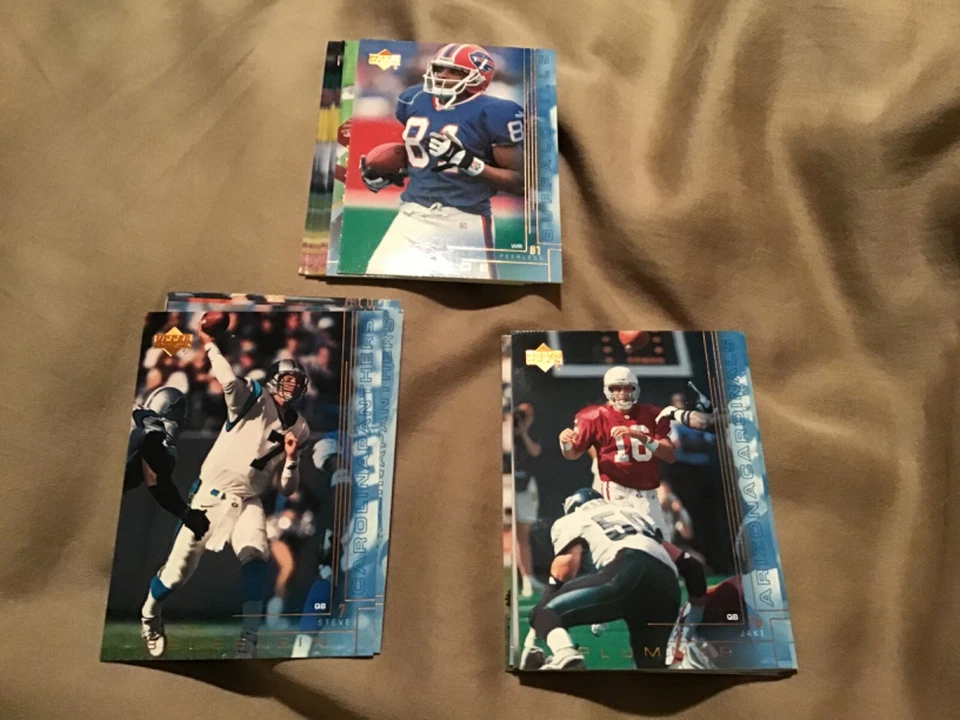 2000 UpperDeck Football cards you pick - 50% off 3 or more - 1 shipping charge. - Image 1 of 1