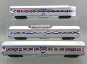 Vintage Athearn HO Gauge Amtrak Coach Vista Dome Observation Passenger Car Lot - Picture 1 of 8
