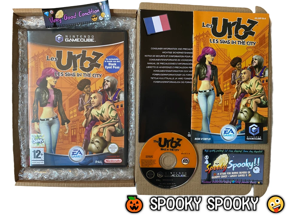 Les Urbz Les Sims in the City Nintendo Gamecube - FR PAL VGC CIB - Tracked - Image 1 of 4