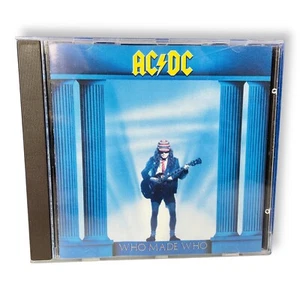 AC/DC Who Made Who CD 1986 Atlantic A2-81650 CRC Club Edition Soundtrack Rock - Imagen 1 de 8