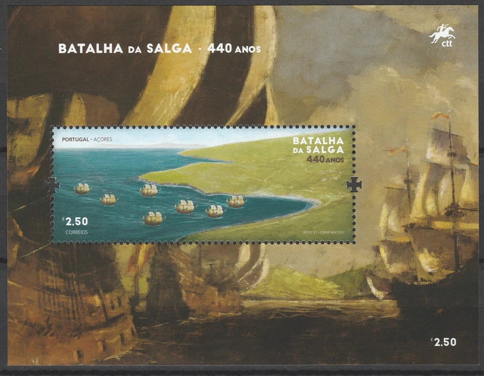 Portugal 2021 Envíos Bloque MNH Foto 1 de 1