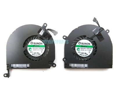 New APPLE MACBOOK PRO Unibody 15" A1286 CPU Cooling Fans Left & Right - Image 1 of 2