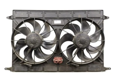 04-08 Conjunto de motor ventilador de refrigeración radiador Maserati Quattroporte M139 022760 OEM Foto 1 de 4