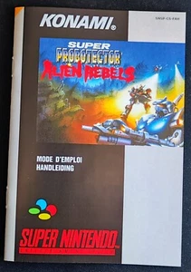 ๐ฎ Notice Fan-Made โ Super Probotector: Alien Rebels โ FR ๐ฎ - Afbeelding 1 van 8