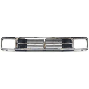 FOR TOYOTA PICKUP HILUX LN50 LN56 1984-88 FRONT GRILLE HEADLIGHT RIM CHROME TRIM - Picture 1 of 8