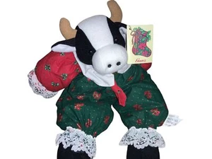Ganz Christmas Cow Shelf Sitter TWINKLE - Picture 1 of 13