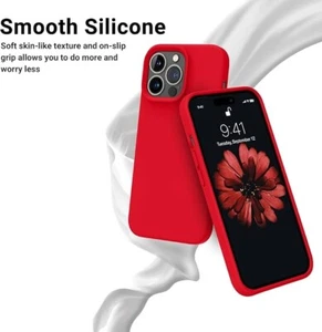 SPIDERCASE Design für iPhone 14 & iPhone 15 Stoßfest Slim Case Candy Rot - Bild 1 von 6