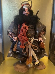 Vintage Japan 18" Figure vanquisher of ghosts & evil beings -Shoki- 鐘馗 Zhong Kui - Picture 1 of 10