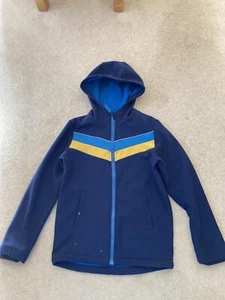 MOUNTAIN WAREHOUSE EXODUS WATERPROOF SOFTSHELL BLUE JACKET 11-12YRS RRP £27.99 - Picture 1 of 6