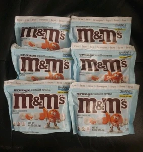 Crema de vainilla naranja M&M's edición limitada paquete de 6 caduca enero 2026 - Imagen 1 de 1