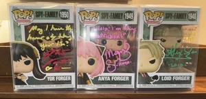 SpyxFamily Funko Pop Konvolut signed Autogramm - Bild 1 von 9