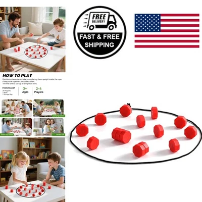 Magnetic Strategy Game with Stones - Perfect for Family Fun and Camping - Image 1 of 4