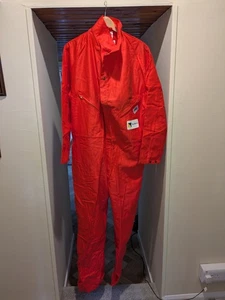 Daletec Pioneer Anti-Flame Mens Boiler Suit Red Size 48 New With Tags - Picture 1 of 11