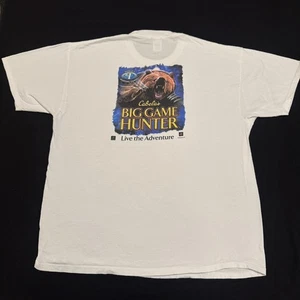 Camisa Cabela's Big Game Hunter Para Hombre XL Blanca Activision PS2 Xbox Gráfica Camisa - Imagen 1 de 11