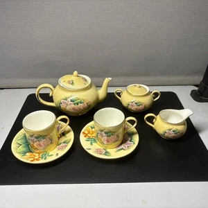 Vintage Floral Teapot & Cup Set hour of power - Picture 1 of 5