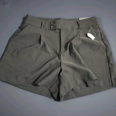 Pantalones Cortos Sueltos Maurices Negros Para Mujer Talla 16 + 4 Pulgadas Entrepierna Nuevos con Etiquetas Foto 1 de 4