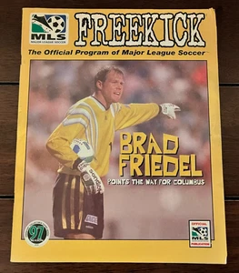 1997 D.C. UNITED Freekick GAME PROGRAM Brad Friedel MLS - Picture 1 of 4