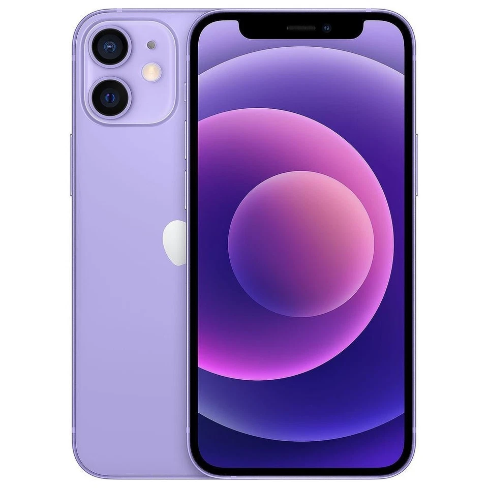 iPhone 12 mini 64 Go - violet - Débloqué - Photo 1/4