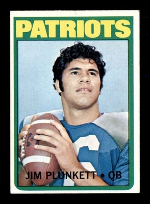 1972 Topps #65 Jim Plunkett RC VGEX X3371787 - Image 1 of 3
