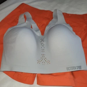 Victoria Sport Victorias Secret 32DDD Sport BH Angel Max Solid Hellgrau B5 - Bild 1 von 4